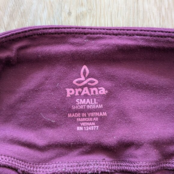 Prana Fit and Flare Sweatpants, Small Petite, Purple Pants - Picture 4 of 6